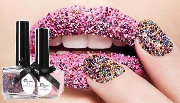 50% Off Rainbow Colour Caviar Nail Polish (Only $20 instead of $40)