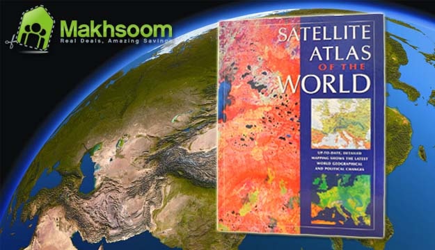 60% Off The Satellite Atlas of The World (Only $28 instead of $70)