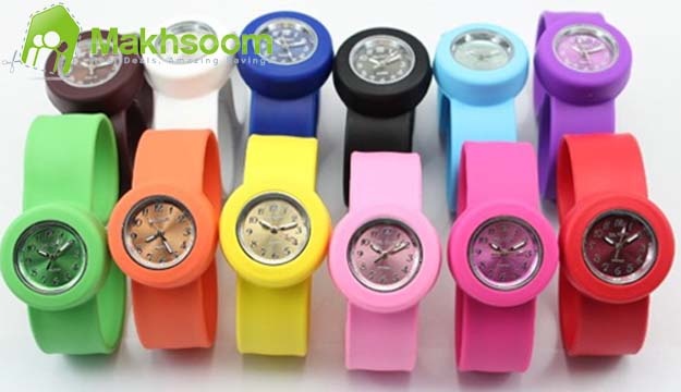 60% Off Pink Kids' Slap Watch (Only $10 instead of $25)