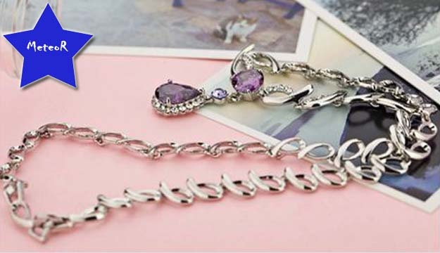 40% Off Zircon & Rhinestone Jewelry Set from Meteor Hand Made Accessories, Beirut (Only $66 instead of $110)