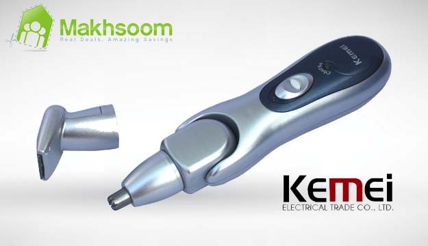 50% Multipurpose Kemei Nose & Hair Trimmer (Only $12 instead of $24)