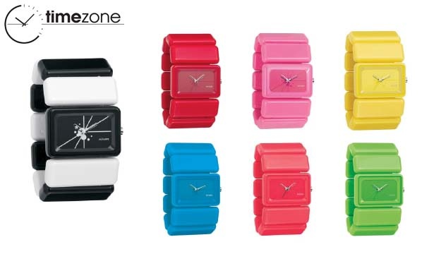 50% Off Nixon Vega Black & White (A726-1005) from Timezone, Dora (Only $35 instead of $70)