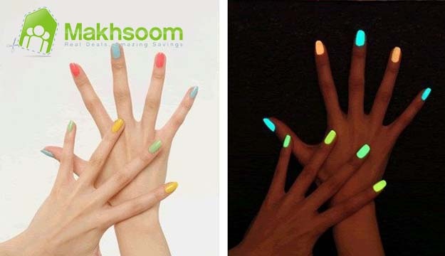 50% Off Orange Glow in the Dark Nail Polish (Only $5 instead of $10)