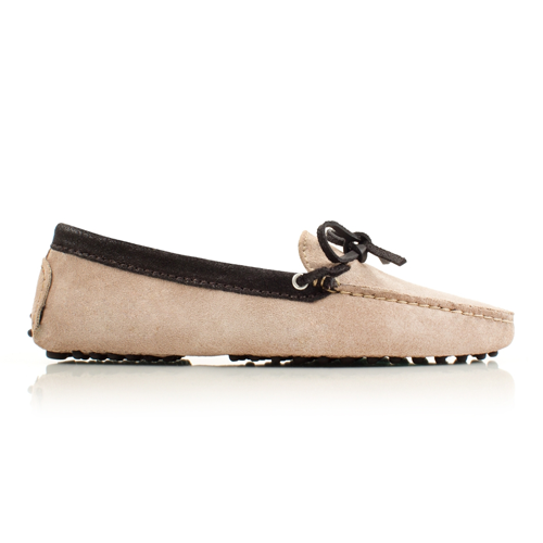 MIDNIGHT ELEGANCE LOAFER WITH CHAMPAGNE TASSELS main image 1