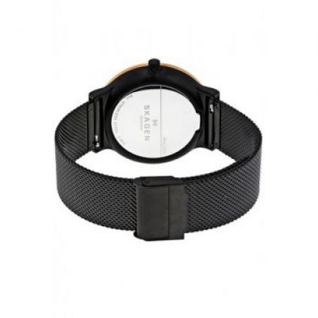 Skagen SKW6296 Stainless Steel Ancher Black Round Watch For Men - Makhsoom