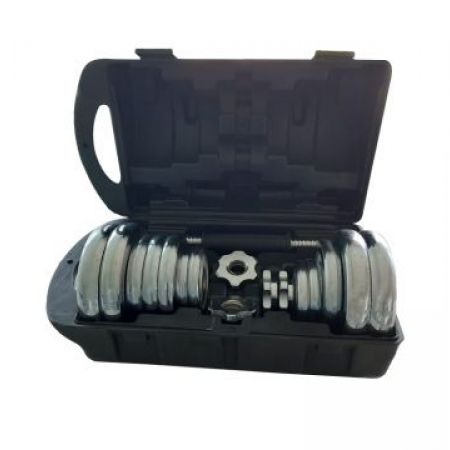 Kotob City Gym Metal Plates With Case Black