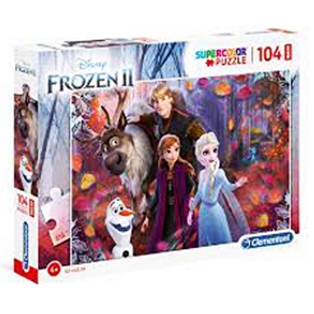 Clementoni Disney Frozen 2 SuperColor Puzzle 104 Pcs - Makhsoom