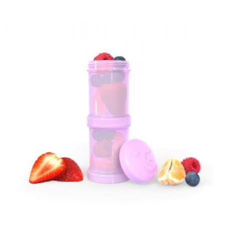 Tétine Twistshake Twistshake Conteneur Blanc 100 Ml Pack De 2 Distributeur De Lait En Poudre Bébé