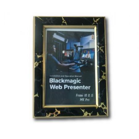 Mk Pro Photo Frame Black 10 15 cm