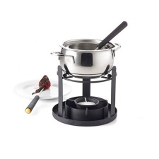 Thinkkitchen Thinkswiss Set Of Mini Swiss Fondue With Two Forks 250 ml