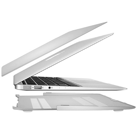 Promate Ultra-Thin Soft Shell Cover for MacBook MacShell-Air11 Clear ...
