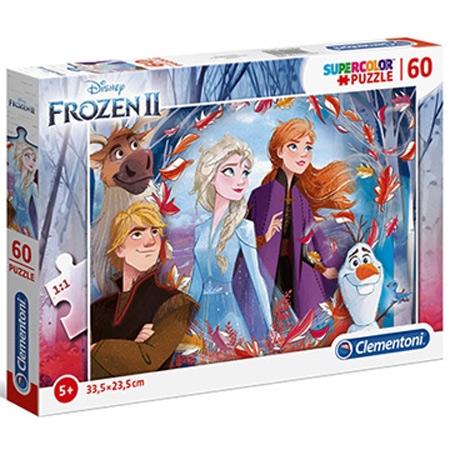 Clementoni Disney Frozen 2 SuperColor Puzzle 60 Pcs - Makhsoom