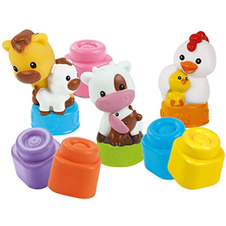 Clementoni Soft Clemmy Sweet Animals Farm - Makhsoom