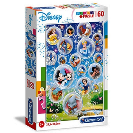 Clementoni Disney Classic SuperColor Puzzle 60 Pcs - Makhsoom