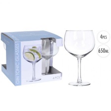 Set Of Gin Tonic Glasses 650 ml 4 Pcs