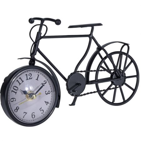 Deco Bike Table Clock Metal 23 cm