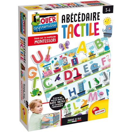 Lisciani Montessori L?Alphabet Tactile - French