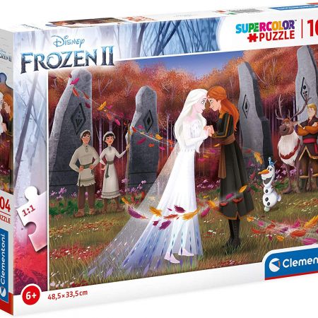 Clementoni Frozen II Supercolor Puzzle 104 Pcs - Makhsoom