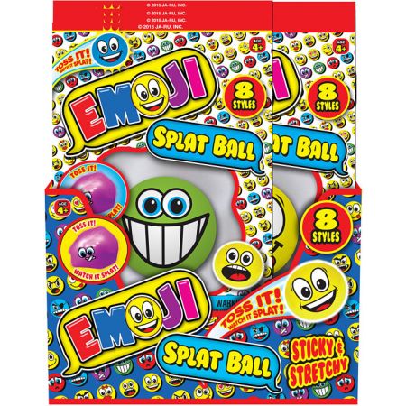 Jaru Emoji Splat Ball - Green - Makhsoom