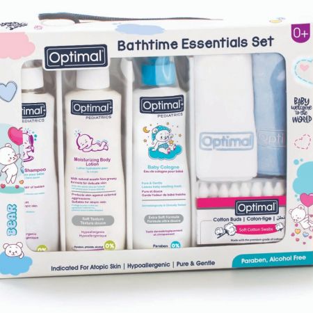 Optimal Bath Time Essentials Set - Blue - Makhsoom