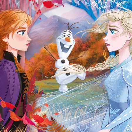 Clementoni Disney Frozen 2 Supercolor Puzzle 60 Pieces - Makhsoom