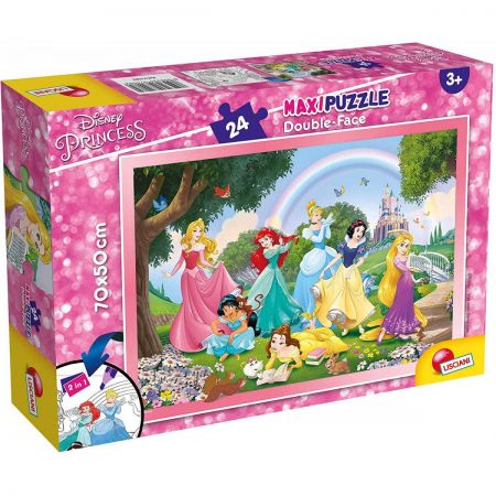 Lisciani Disney Puzzle DF Maxifloor Princesses - 24 Pcs