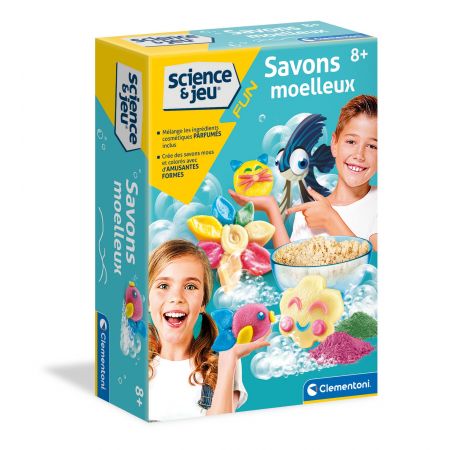 Clementoni Squishy Soap – Chemie-Experiment Für Kinder Ab 8, Selbst Duftende Seifen Herstellen