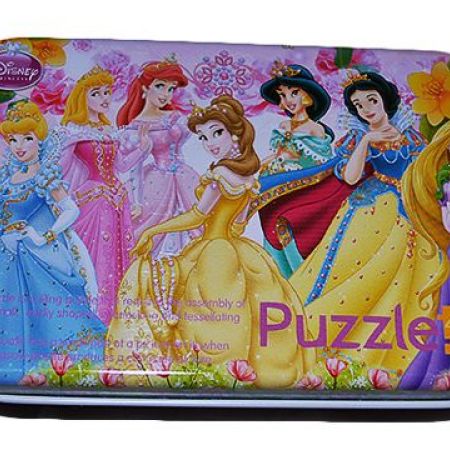 Small Wooden Puzzle Disney Princesses 40 Pcs - Makhsoom