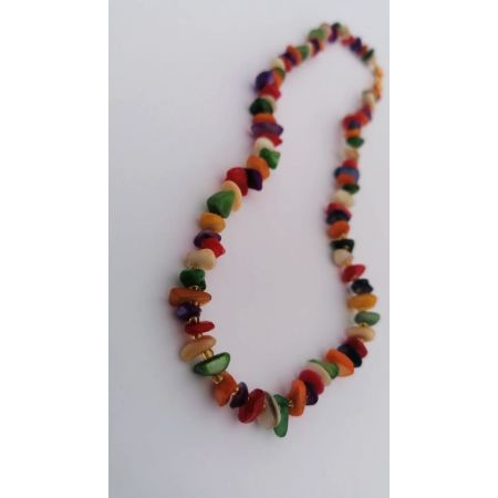 Multi Irregular Shells Necklace Handmade - Makhsoom
