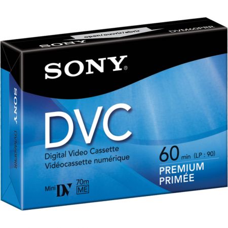 Sony Mini DV Video Cassette Premium Quality 60 Minutes