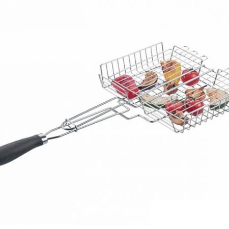 Florabest Barbecue Fish, Meat & Vegetables Grill Basket - 29 x 22 cm ...