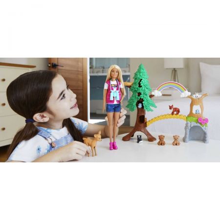 Barbie Wilderness Guide Doll And Playset 3+ Years Makhsoom