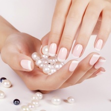 Gelish Manicure and Rubber