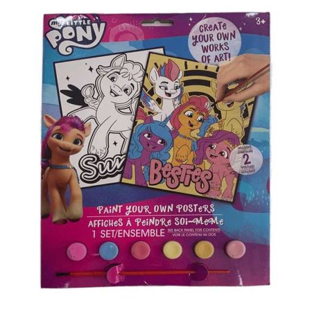 My Little Pony Paint Your Own Posters - Makhsoom