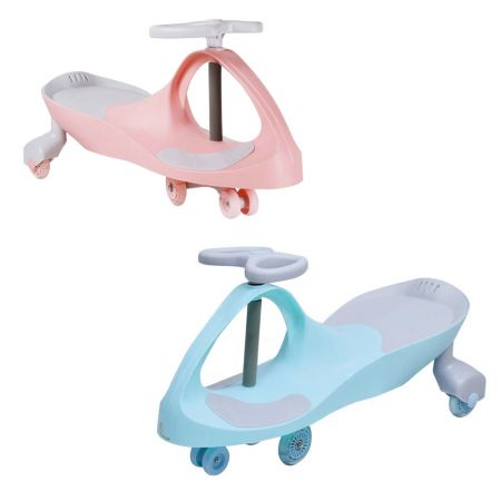 Magic Rider Toy Twist Magic Ride-On Car 80 x 44 x 24 cm 3+ Years - Blue - Makhsoom