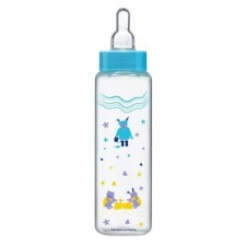 Dodie Baby Bottle Anti Colic Initiation Medium Blue 330 ml 6M+