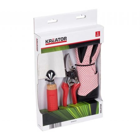 Kreator Set of Hand Tools Garden - 3 Pcs - Makhsoom