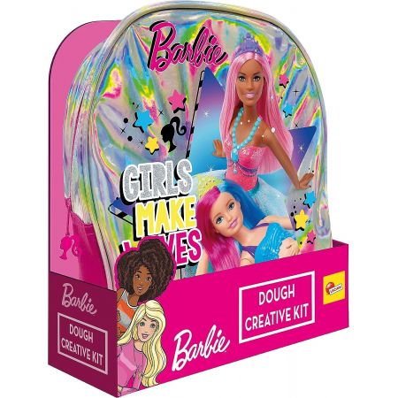 Kit De Plastilina Con Purpurina Barbie, 5 Botes En Forma De Corazón, Para Niñas Desde 3 Años