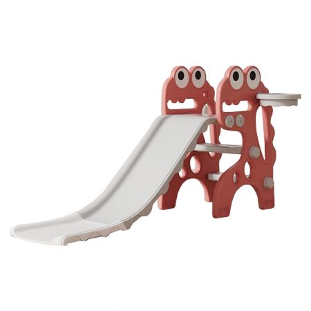 Two Steps Slides For Kids 1+ Years - 135 x 68 x 31 cm - Pink - Makhsoom