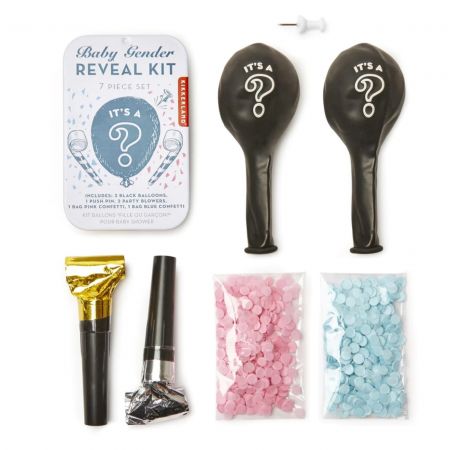 Kikkerland Baby Gender Reveal Kit