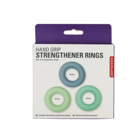 Kikkerland Set of Hand Strengtheners 3 Pcs