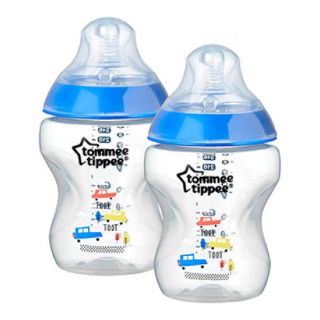 Tommee Tippee Set Of Closer to Nature PP Decorated Baby Bottle 260