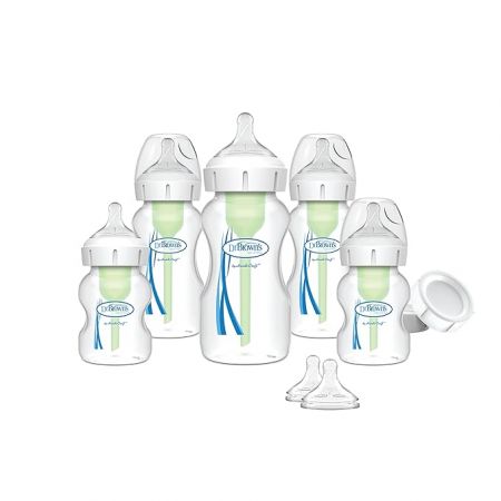 Dr Brown's Natural Flow Anti-Colic Options+ Wide-Neck Baby Bottle