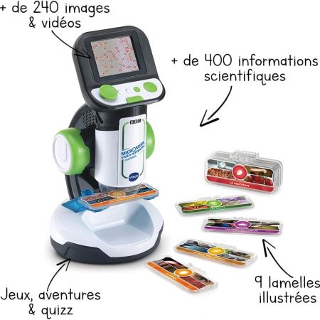 Vtech Genius Xl Interactive Video Microscope 7+ Years French