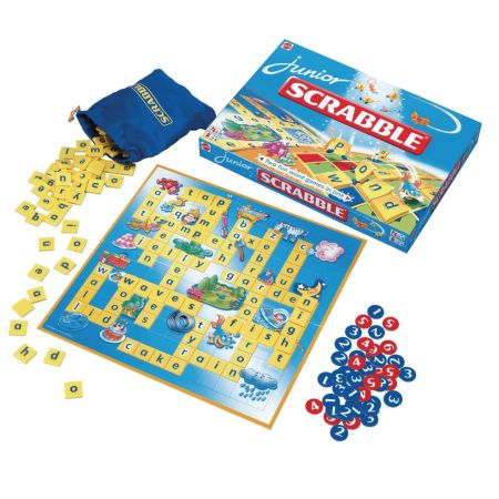 Junior Scrabble Board Game 3+ - Makhsoom