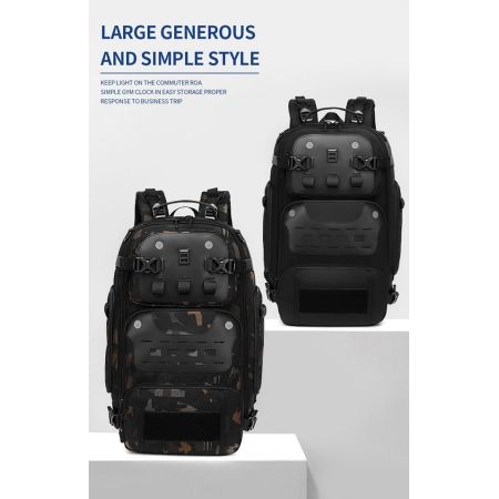 Ozuko Outdoor Sports Backpack Waterproof Multifunction Travel Bag