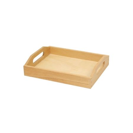 Small Wooden Tray With Handles 29.5 x 20 cm