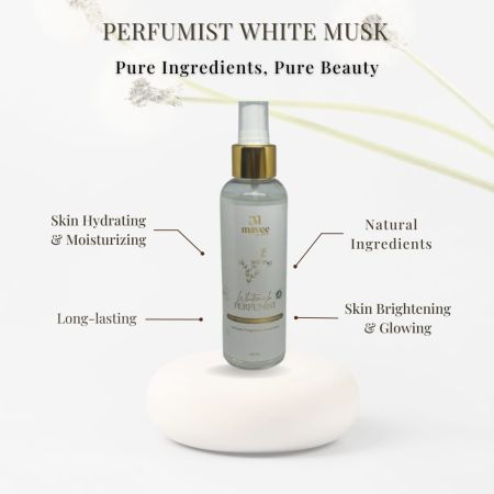 Mavee Perfumist Organic Body White Musk Mist 75 ml - Makhsoom