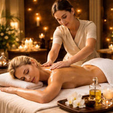 60 min Full Body Swedish Relaxing Oil Massage + 10 min Sauna 