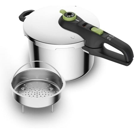 Tefal P2580702 Secure Trendy Pressure Cooker 6 L with Basket